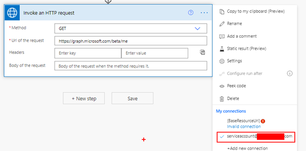 Call Microsoft Graph API as a signed in user with delegated permission ...