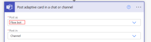 How to send an Adaptive card to a Microsoft Teams Private channel using ...