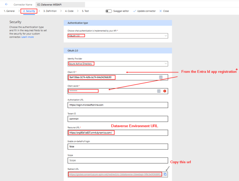 Calling Dataverse Web API using Delegated Permissions in a Custom ...