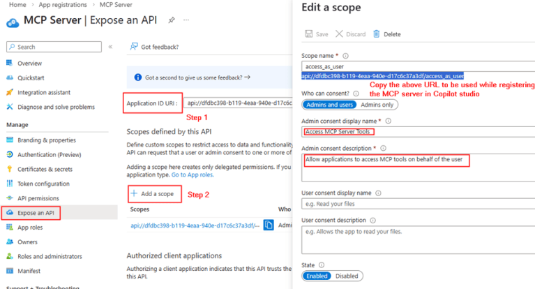 Secure Your MCP Server with Entra ID Authentication for Copilot Studio ...
